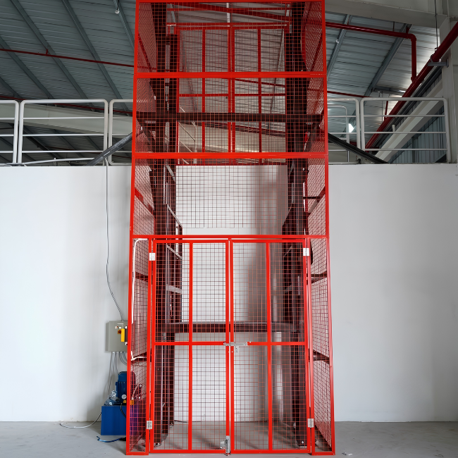 Ứng dụng của thang nâng hàng Naltako