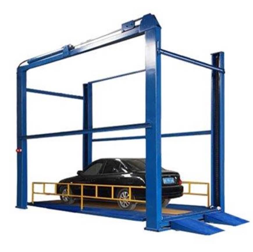 Cấu tạo thang nâng ô tô sử dụng hệ thống thủy lực