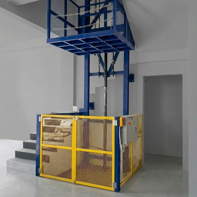 Tời nâng hàng mini thủy lực chuyên dùng để nâng hạ hàng hóa