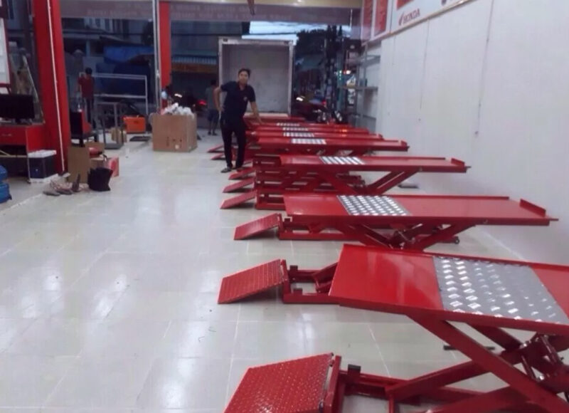 Naltako là địa chỉ cung cấp bàn nâng xe máy cũ uy tín