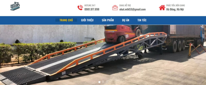 Cầu Công NTK là một trong những địa chỉ cung cấp thiết bị thủy lực đáng tin cậy tại Việt Nam