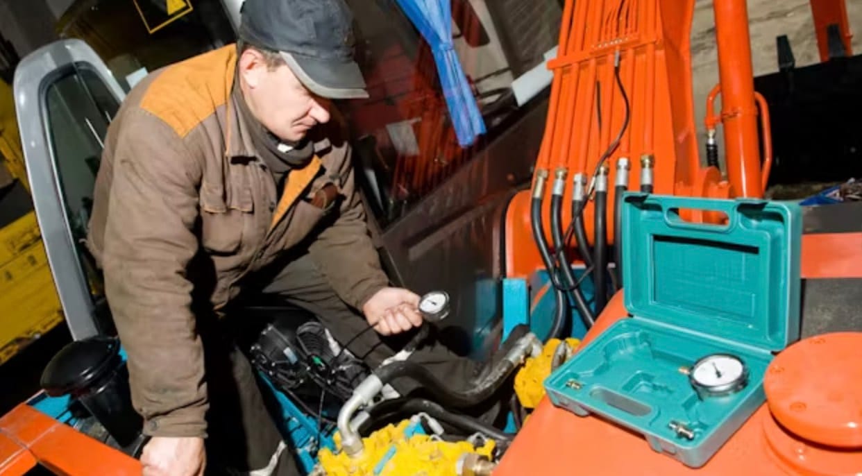 Bảo dưỡng và sửa chữa hệ thống điều khiển thủy lực