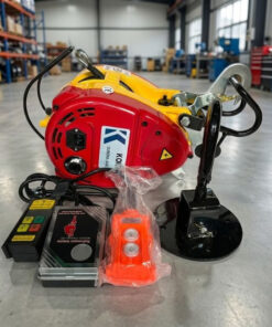 Tời điện KOIO trang bị động cơ 1 pha, dẫn điện tốt