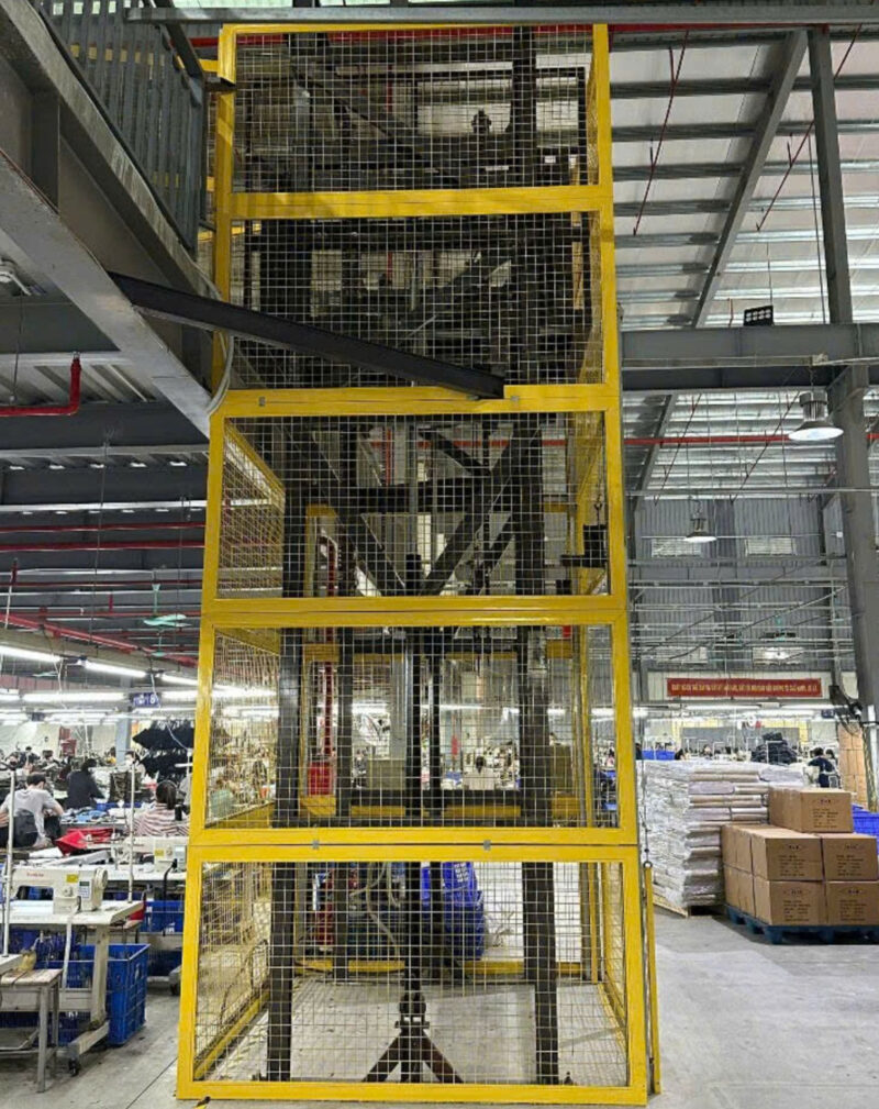 Naltako - địa chỉ cung cấp thang nâng hàng chất lượng 