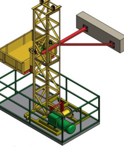 Cấu tạo vận thăng nâng hàng