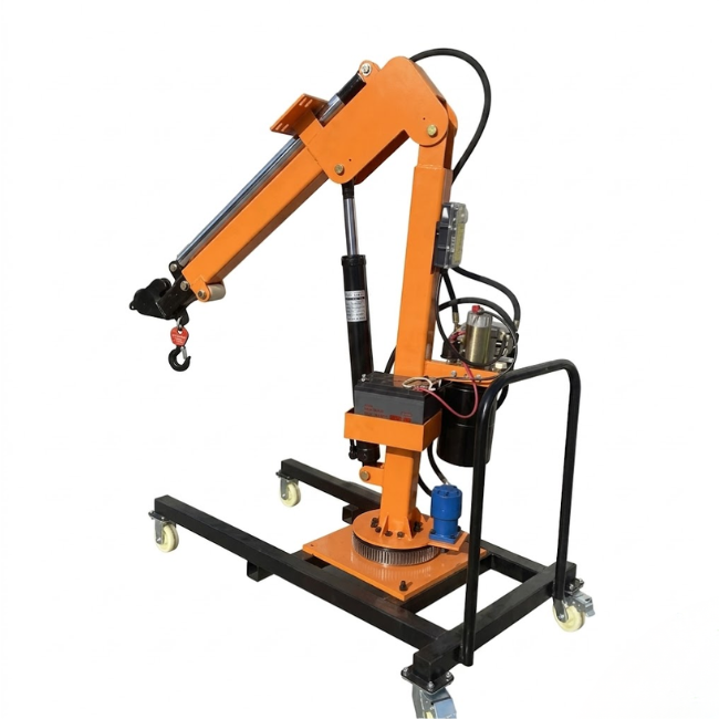 Xe cẩu 2 tấn bán tự hành – xoay 180 độ 7 Xe cẩu 2 tấn bán tự hành – xoay 180 độ 7