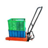 Xe đẩy giỏ nhựa điều chỉnh độ rộng 300-450mm 