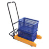 Xe đẩy giỏ nhựa điều chỉnh độ rộng 350-550mm 