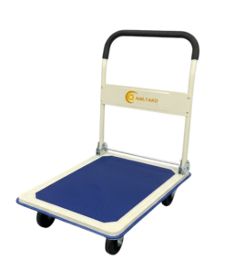 Xe được trang bị bánh xe bọc cao su giúp di chuyển êm ái trên nhiều bề mặt