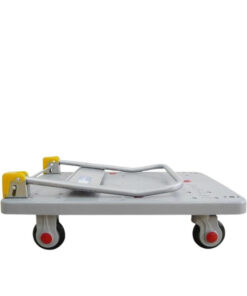 Xe đẩy hàng mặt sàn nhựa có độ bền cao, chịu va đập mạnh và dễ dàng gập gọn để mang theo