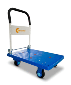Xe đẩy hàng mặt sàn nhựa 150kg Xe đẩy hàng mặt sàn nhựa 150kg