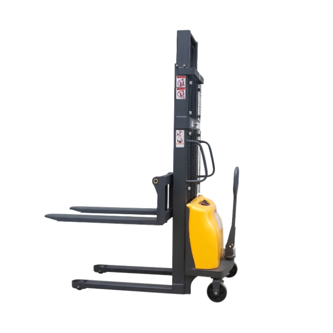 Xe điện bán tự động 2 tấn – nâng cao 3m Xe điện bán tự động 2 tấn – nâng cao 3m