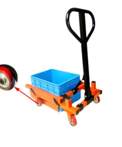 Xe nâng chuyển thùng nhựa 