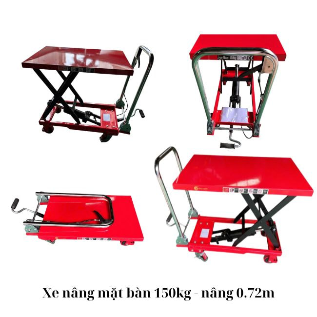 Xe nâng mặt bàn 150kg nâng cao 72cm – PT150Z 3 Xe nâng mặt bàn 150kg nâng cao 72cm – PT150Z 3