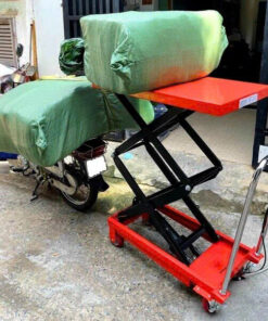 Xe nâng mặt bàn 350kg nâng cao 1.3m  – PT350