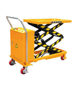 Xe nâng mặt bàn điện 500kg được nhiều khách hàng tin tưởng lựa chọn 