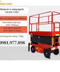 Xe Nâng Người 6M – Mã NTK2 NTK3 2