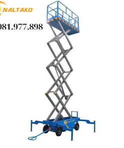 Xe nâng người mini