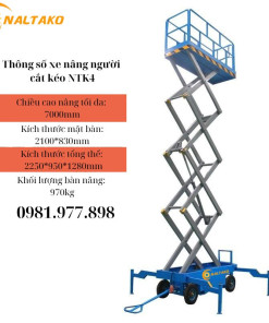 Xe nâng người mini