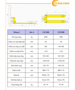 Xe Nâng Tay 3 Tấn 2