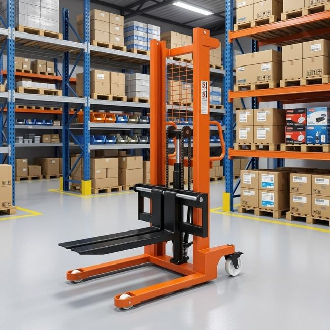 Xe nâng tay 3 tấn mang đến những ưu điểm tuyệt vời khi sử dụng