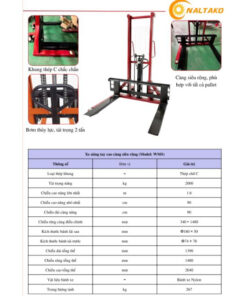 Xe nâng tay cao càng rộng  2