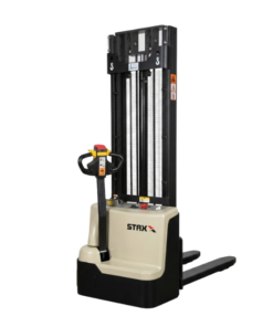 Xe nâng tay cao điện 1.5 tấn, cao 3m STAXX Xe nâng tay cao điện 1.5 tấn, cao 3m STAXX