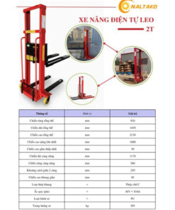 Xe Nâng Tay Cao Tự Leo 2