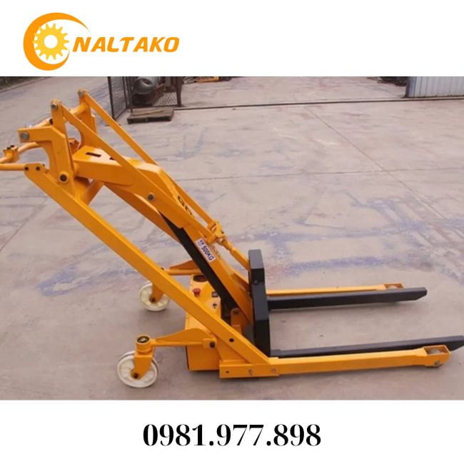 Xe nâng tay 500kg thủy lực kết hợp cùng hệ thống điện
