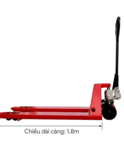 Xe nâng tay thấp 3 tấn càng dài 1.8m 