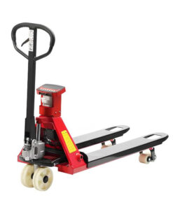 Xe nâng tay thấp gắn cân tự in 3 tấn 
