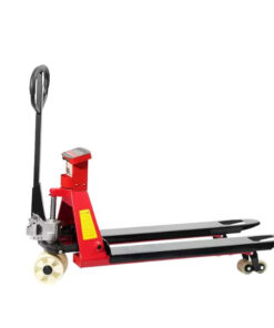 Xe nâng tay thấp gắn cân tự in 3 tấn tối ưu hóa công năng giữa hệ thống khung sườn chịu lực và cụm đầu cân điện tử thông minh