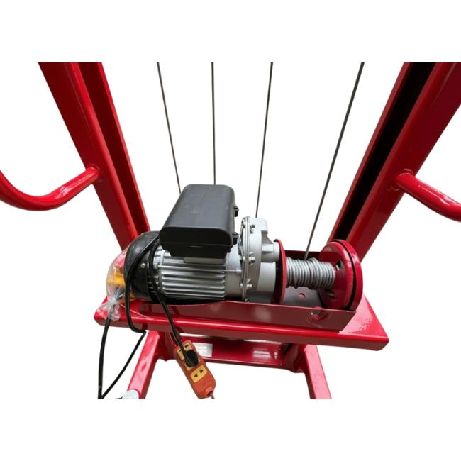 Xe nâng tời điện 1 tấn cao 1m6 7 Xe nâng tời điện 1 tấn cao 1m6 7