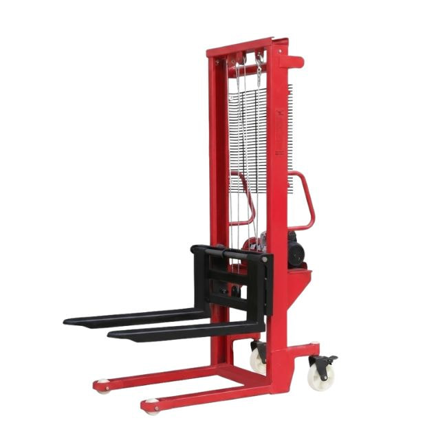 Xe nâng tời điện 1 tấn cao 1m6 sẵn kho tại 341 Biên Giang, Hà Đông, Hà Nội