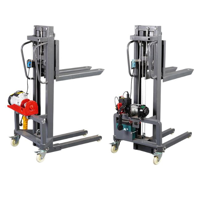 Xe nâng tời điện 300kg cao 1.6m  2