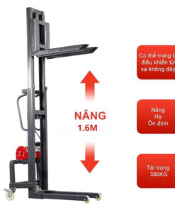 Xe nâng tời điện 300kg cao 1.6m 