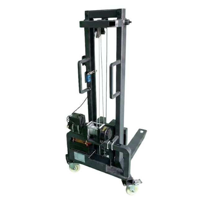 Xe nâng tời điện 300kg cao 1.6m 5 Xe nâng tời điện 300kg cao 1.6m 5